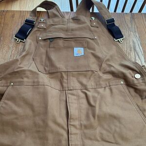 Carhartt Men’s Insulated Bib Overall Relaxed Fit Size XL